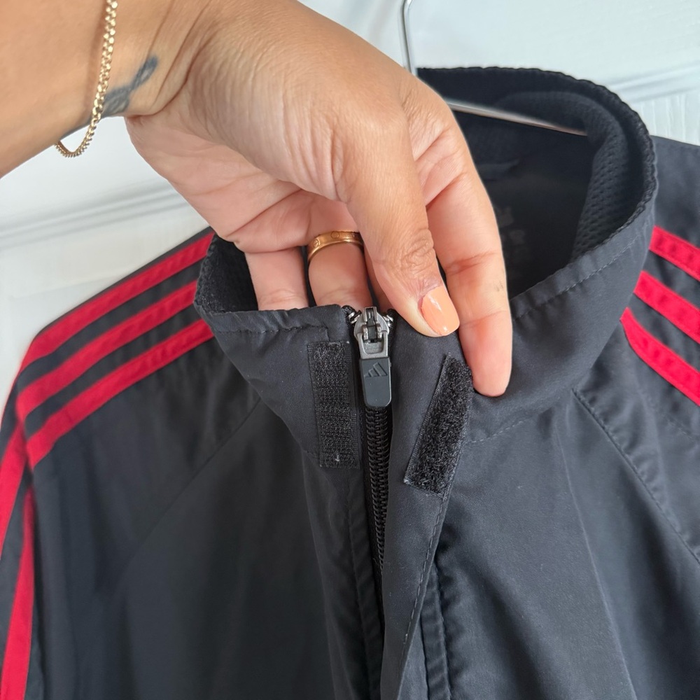 Adidas Windbreaker Zip Up - Picture 3 of 6